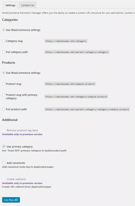 loai bo chu product và product category trong WooCommerce 2