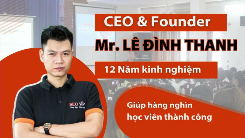 Giảng viên chính: Anh Lê Đình Thanh