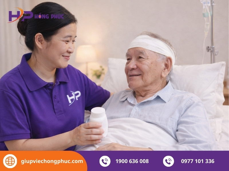 3 Tiêu chí "vàng" để chọn người giúp việc chăm người già Hà Nội