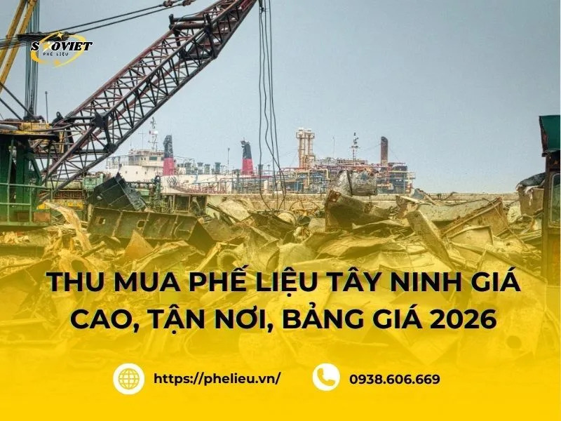 Cập nhật giá đồng, sắt tại vựa thu mua phế liệu Tây Ninh